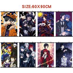 Kuroshitsuji  anime wallscroll 60*90cm