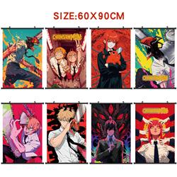 chainsaw man anime wallscroll 60*90cm