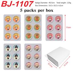 chainsaw man anime pin set