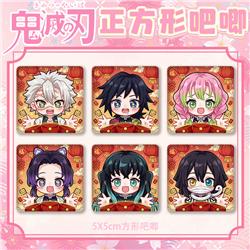 Demon slayer kimets anime pin 5cm