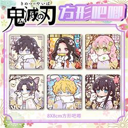 Demon slayer kimets anime pin 8cm