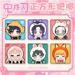 Demon slayer kimets anime pin 5cm
