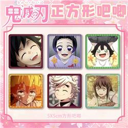 Demon slayer kimets anime pin 5cm