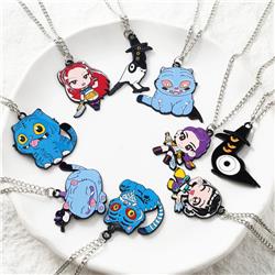Kpop demon hunters anime necklace