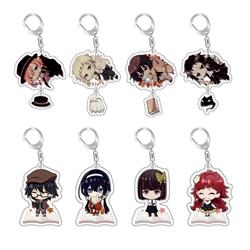 Bungo Stray Dogs anime keychain
