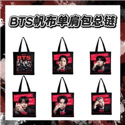 BTS anime bag 38*35cm