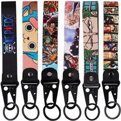 One Piece anime keychain
