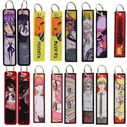chainsaw man anime keychain