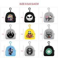 The nightmare before christmas anime bag 9.5*9.5*4cm