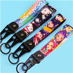 Kpop demon hunters anime keychain