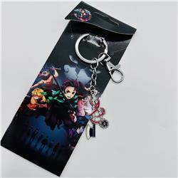 Demon slayer kimets anime keychain