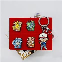 pokemon anime pin set