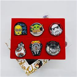 Star wars anime pin set