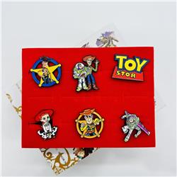 Toy story anime pin set