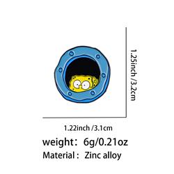 SpongBob anime pin