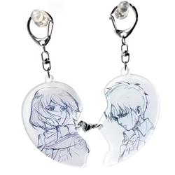 Attack on Titan anime keychain