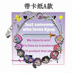Kpop demon hunters anime bracelet