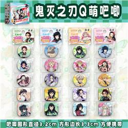 Demon slayer kimets anime pin 3cm