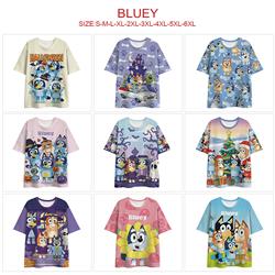 Bluey anime T-shirt