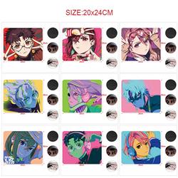 Dandadan anime Mouse pad 20*24cm price for 5 pcs