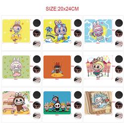 Labubu anime Mouse pad 20*24cm price for 5 pcs