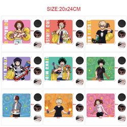 My Hero Academia anime Mouse pad 20*24cm price for 5 pcs