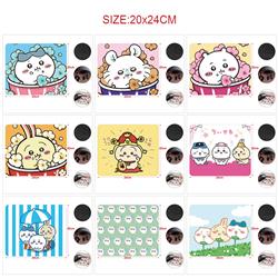Chiikawa anime Mouse pad 20*24cm price for 5 pcs