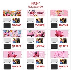 Kirby anime Mouse pad 30*80cm