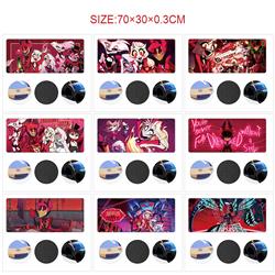 Hazbin hotel anime Mouse pad 70*30cm