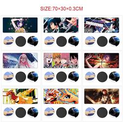 chainsaw man anime Mouse pad 70*30cm