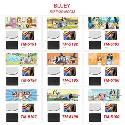 Bluey anime Mouse pad 30*80cm