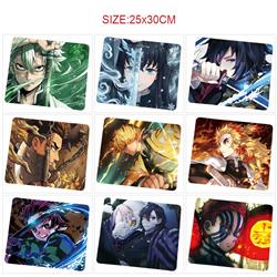 Demon slayer kimets anime mouse pad 25*30cm