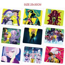 cyberpunk edgerunners anime mouse pad 25*30cm