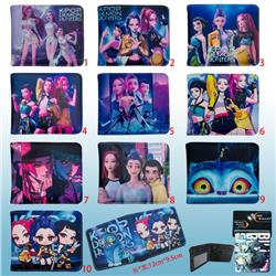 Kpop demon hunters anime wallet