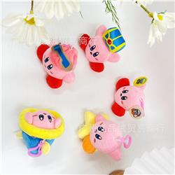 Kirby anime plush doll 10cm 5pcs a set
