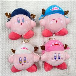 Kirby anime plush doll  10cm 4pcs a set