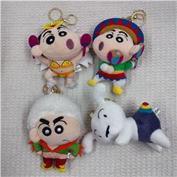 CrayonShin-chan anime plush doll 13cm 12 pcs a set