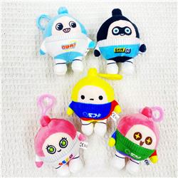 plush doll 10cm 5pcs a set