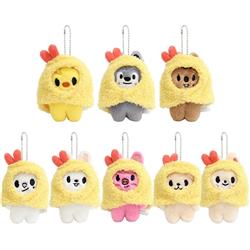 Straykids anime plush doll 12cm 3pcs a set