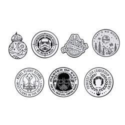 Star wars anime pin