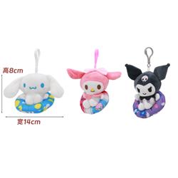 Kuromi anime plush doll 8cm