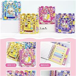 Kuromi amime notebook 24pcs a set