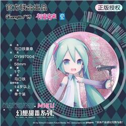 Hatsune Miku anime pin