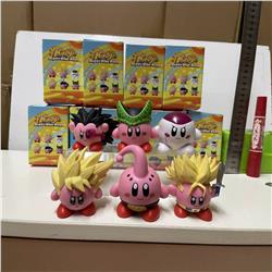 Kirby anime figure 7cm 6pcs a set